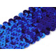 Elastic sequin trim width 45 mm - Gold (1 Meter) Elastic sequin trim width 45 mm - Gold (1 Meter)