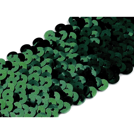 Elastic sequin trim width 45 mm - Gold (1 Meter) Elastic sequin trim width 45 mm - Gold (1 Meter)