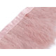 Borte – marabufedern, 12–15 cm - Hell-grau (1 Stück) Borte – marabufedern, 12–15 cm - Hell-grau (1 Stück)