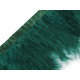 Borte – marabufedern, 12–15 cm - Hell-grau (1 Stück) Borte – marabufedern, 12–15 cm - Hell-grau (1 Stück)