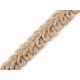 Jute braid trimming width 11 mm - Natural burlap (1 Meter) Jute braid trimming width 11 mm - Natural burlap (1 Meter)