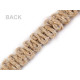 Jute braid trimming width 11 mm - Natural burlap (1 Meter) Jute braid trimming width 11 mm - Natural burlap (1 Meter)