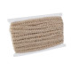 Jute braid trimming width 11 mm - Natural burlap (1 Meter) Jute braid trimming width 11 mm - Natural burlap (1 Meter)