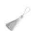 Ciucuri lurex, 5 cm - Argintiu (10 Bucăți) Ciucuri lurex, 5 cm - Argintiu (10 Bucăți)