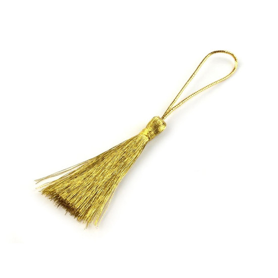 Ciucuri lurex, 5 cm - Argintiu (10 Bucăți) Ciucuri lurex, 5 cm - Argintiu (10 Bucăți)