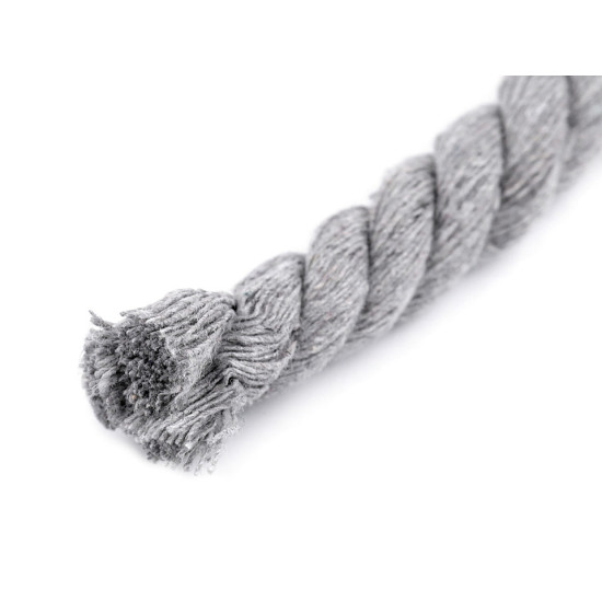Twisted cotton cord / rope ø12 mm, macrame - Red (30 Meters) Twisted cotton cord / rope ø12 mm, macrame - Red (30 Meters)