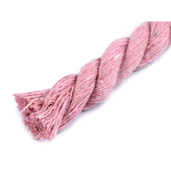 Twisted cotton cord / rope ø12 mm, macrame - Red (30 Meters) Twisted cotton cord / rope ø12 mm, macrame - Red (30 Meters)