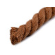 Twisted cotton cord / rope ø12 mm, macrame - Red (30 Meters) Twisted cotton cord / rope ø12 mm, macrame - Red (30 Meters)