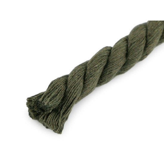 Twisted cotton cord / rope ø12 mm, macrame - Red (30 Meters) Twisted cotton cord / rope ø12 mm, macrame - Red (30 Meters)
