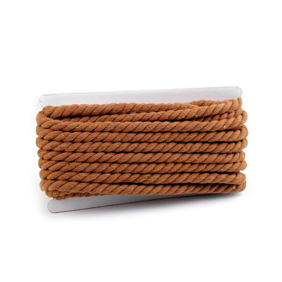 Twisted cotton cord / rope ø12 mm, macrame - Red (30 Meters) Twisted cotton cord / rope ø12 mm, macrame - Red (30 Meters)