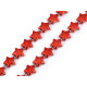 Christmas plastic star trimming width 10 mm - Gold lt. (9 Meters) Christmas plastic star trimming width 10 mm - Gold lt. (9 Meters)