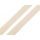 Clothing cord flat width 11-15 mm - Lightgrey (10 Meters) Clothing cord flat width 11-15 mm - Lightgrey (10 Meters)