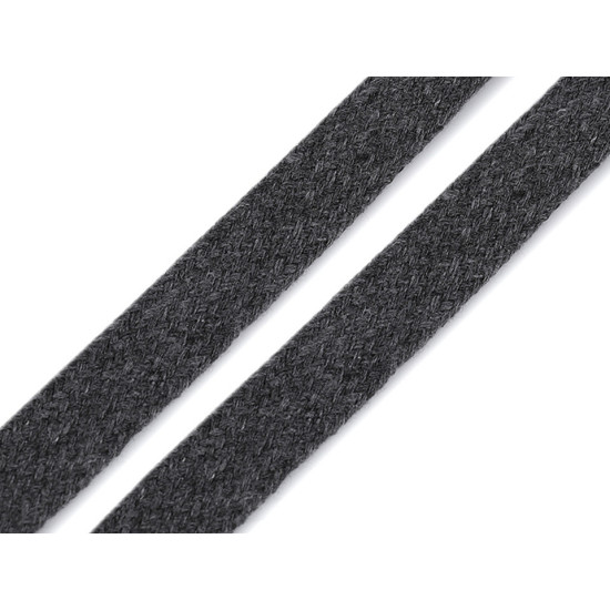 Clothing cord flat width 11-15 mm - Lightgrey (10 Meters) Clothing cord flat width 11-15 mm - Lightgrey (10 Meters)