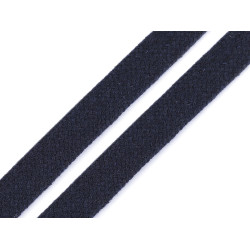 Clothing cord flat width 11-15 mm - Blue dark (10 Meters)