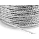 Cordoncino intrecciato, dimensioni: ø 1,5 mm, con filetto metallico - Oro (90 Metri) Cordoncino intrecciato, dimensioni: ø 1,5 mm, con filetto metallico - Oro (90 Metri)