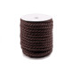 Twisted cotton cord / rope ø8 mm, macrame - Dark red (20 Meters) Twisted cotton cord / rope ø8 mm, macrame - Dark red (20 Meters)