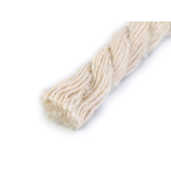 Twisted cotton cord / rope ø8 mm, macrame - Dark red (20 Meters) Twisted cotton cord / rope ø8 mm, macrame - Dark red (20 Meters)