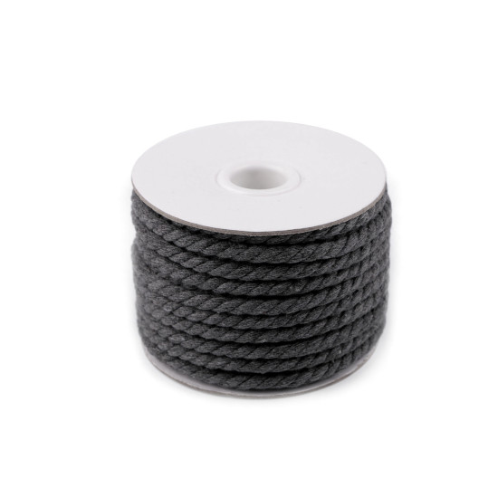 Twisted cotton cord / rope ø5 mm, macrame - Burlap (15 Meters) Twisted cotton cord / rope ø5 mm, macrame - Burlap (15 Meters)