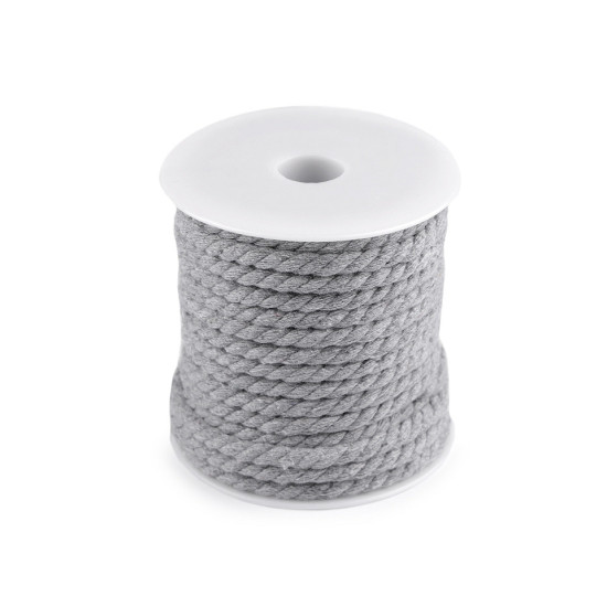 Twisted cotton cord / rope ø5 mm, macrame - Burlap (15 Meters) Twisted cotton cord / rope ø5 mm, macrame - Burlap (15 Meters)