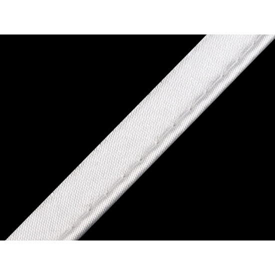 Wypustka atłasowa szerokość 10 mm - Ecru (60 Metry) Wypustka atłasowa szerokość 10 mm - Ecru (60 Metry)