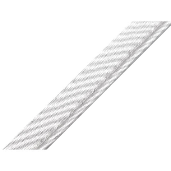 Wypustka atłasowa szerokość 10 mm - Ecru (60 Metry) Wypustka atłasowa szerokość 10 mm - Ecru (60 Metry)
