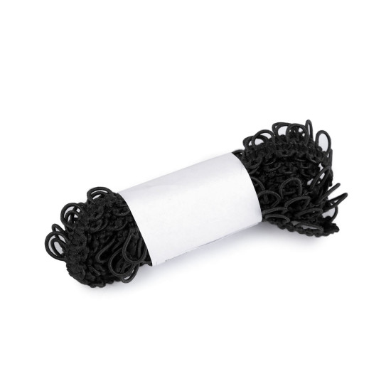 Bandă cu butoniere elastice, lățime 15 mm - Ecru (3 Metri) Bandă cu butoniere elastice, lățime 15 mm - Ecru (3 Metri)