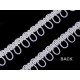 Bandă cu butoniere elastice, lățime 15 mm - Ecru (3 Metri) Bandă cu butoniere elastice, lățime 15 mm - Ecru (3 Metri)
