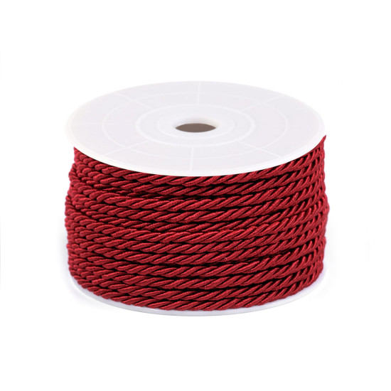 Twisted cord / string ø3 mm - Black (20 Meters) Twisted cord / string ø3 mm - Black (20 Meters)