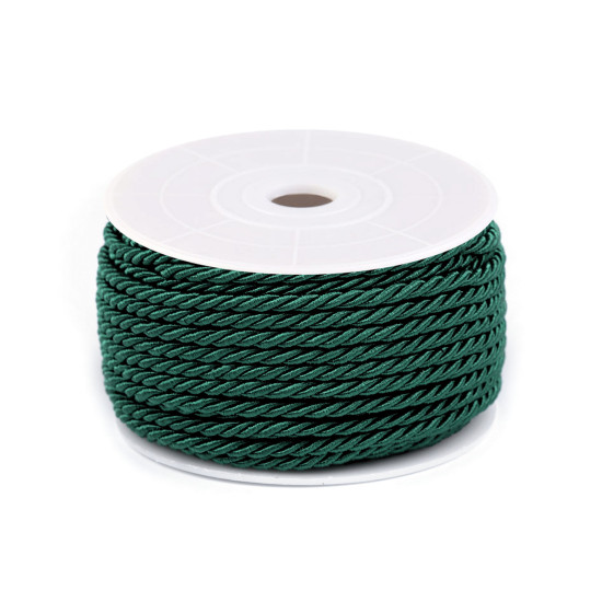 Twisted cord / string ø3 mm - Black (20 Meters) Twisted cord / string ø3 mm - Black (20 Meters)