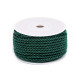 Twisted cord / string ø3 mm - Black (20 Meters) Twisted cord / string ø3 mm - Black (20 Meters)