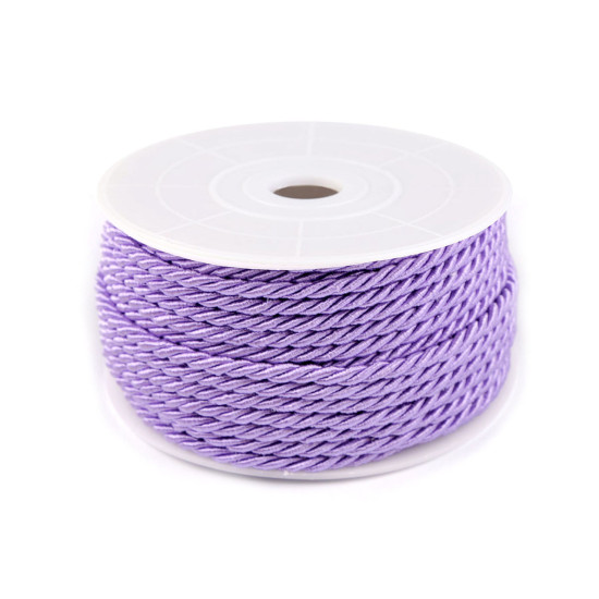 Twisted cord / string ø3 mm - Black (20 Meters) Twisted cord / string ø3 mm - Black (20 Meters)