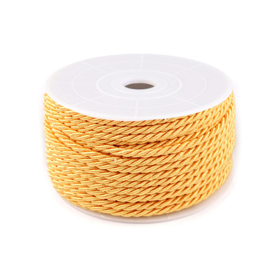 Twisted cord / string ø3 mm - Black (20 Meters) Twisted cord / string ø3 mm - Black (20 Meters)