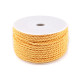 Twisted cord / string ø3 mm - Black (20 Meters) Twisted cord / string ø3 mm - Black (20 Meters)