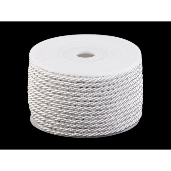 Twisted cord / string ø3 mm - Black (20 Meters) Twisted cord / string ø3 mm - Black (20 Meters)