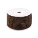 Twisted cord / string ø3 mm - Black (20 Meters) Twisted cord / string ø3 mm - Black (20 Meters)