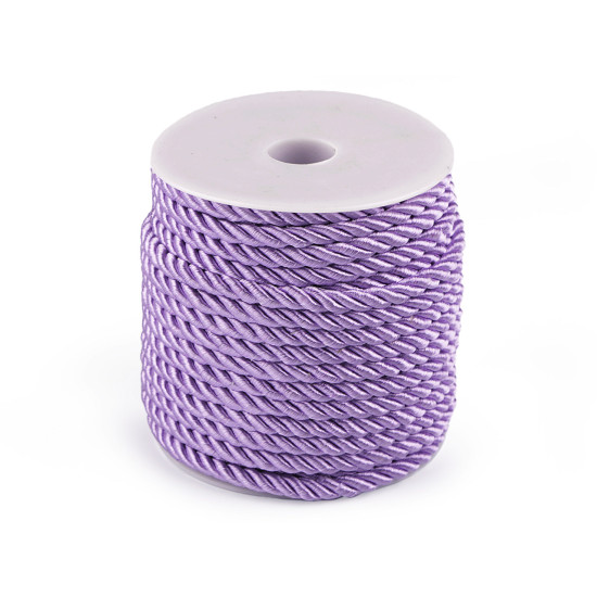 Šňůra kroucená ø5 mm - Černá (80 Metry) Šňůra kroucená ø5 mm - Černá (80 Metry)
