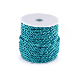 Twisted cord / string ø5 mm - Baby blue (20 Meters)
