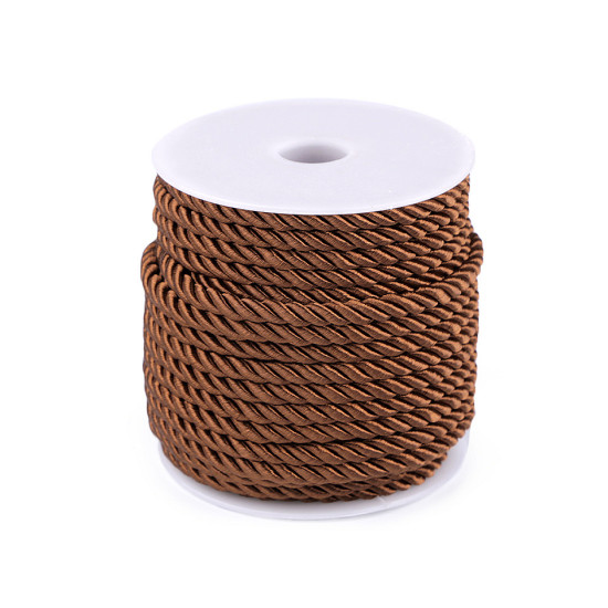 Šňůra kroucená ø5 mm - Černá (80 Metry) Šňůra kroucená ø5 mm - Černá (80 Metry)