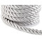 Corde torsadée, ø 10 mm - Argent (10 Mètres)