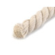 Twisted cotton cord / rope ø18 mm, macrame - Ecru light (10 Meters) Twisted cotton cord / rope ø18 mm, macrame - Ecru light (10 Meters)