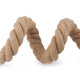 Twisted cotton cord / rope ø20 mm, macrame - Natural burlap (1 Meter) Twisted cotton cord / rope ø20 mm, macrame - Natural burlap (1 Meter)
