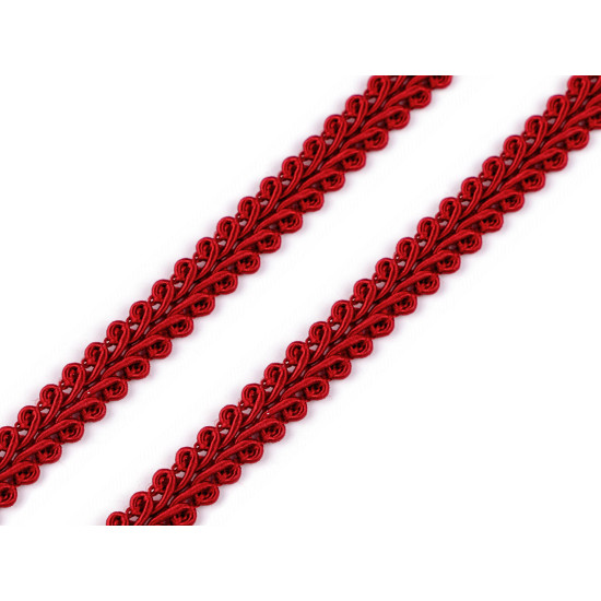 Gimp braid trim width 8 mm - Silver (75 Meters) Gimp braid trim width 8 mm - Silver (75 Meters)