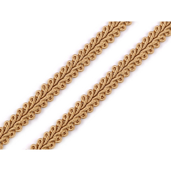 Gimp braid trim width 8 mm - Silver (75 Meters) Gimp braid trim width 8 mm - Silver (75 Meters)