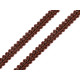 Gimp braid trim width 8 mm - Silver (75 Meters) Gimp braid trim width 8 mm - Silver (75 Meters)