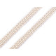 Gimp braid trim width 8 mm - Silver (75 Meters) Gimp braid trim width 8 mm - Silver (75 Meters)