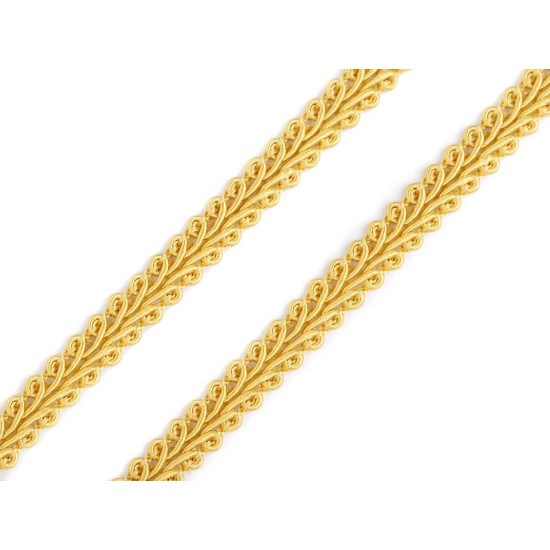 Gimp braid trim width 8 mm - Silver (75 Meters) Gimp braid trim width 8 mm - Silver (75 Meters)