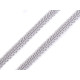 Gimp braid trim width 8 mm - Silver (75 Meters) Gimp braid trim width 8 mm - Silver (75 Meters)
