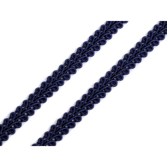 Gimp braid trim width 8 mm - Silver (75 Meters) Gimp braid trim width 8 mm - Silver (75 Meters)