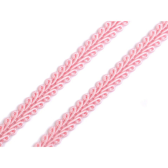 Gimp braid trim width 8 mm - Silver (75 Meters) Gimp braid trim width 8 mm - Silver (75 Meters)