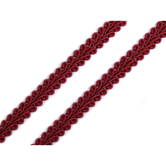 Gimp braid trim width 8 mm - Silver (75 Meters) Gimp braid trim width 8 mm - Silver (75 Meters)